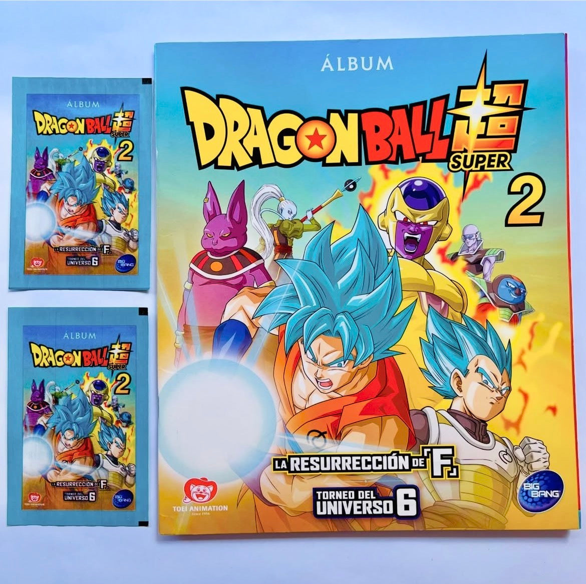 Láminas Álbum Dragon Ball Super 2: La Resurección de F