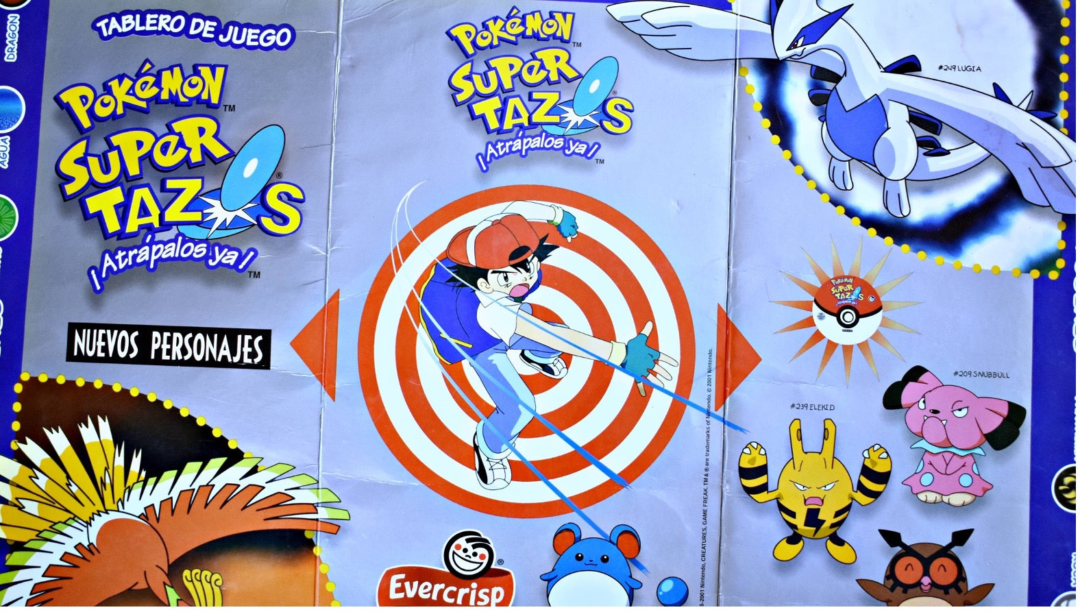 TAZOS POKÉMON GOLD & SILVER