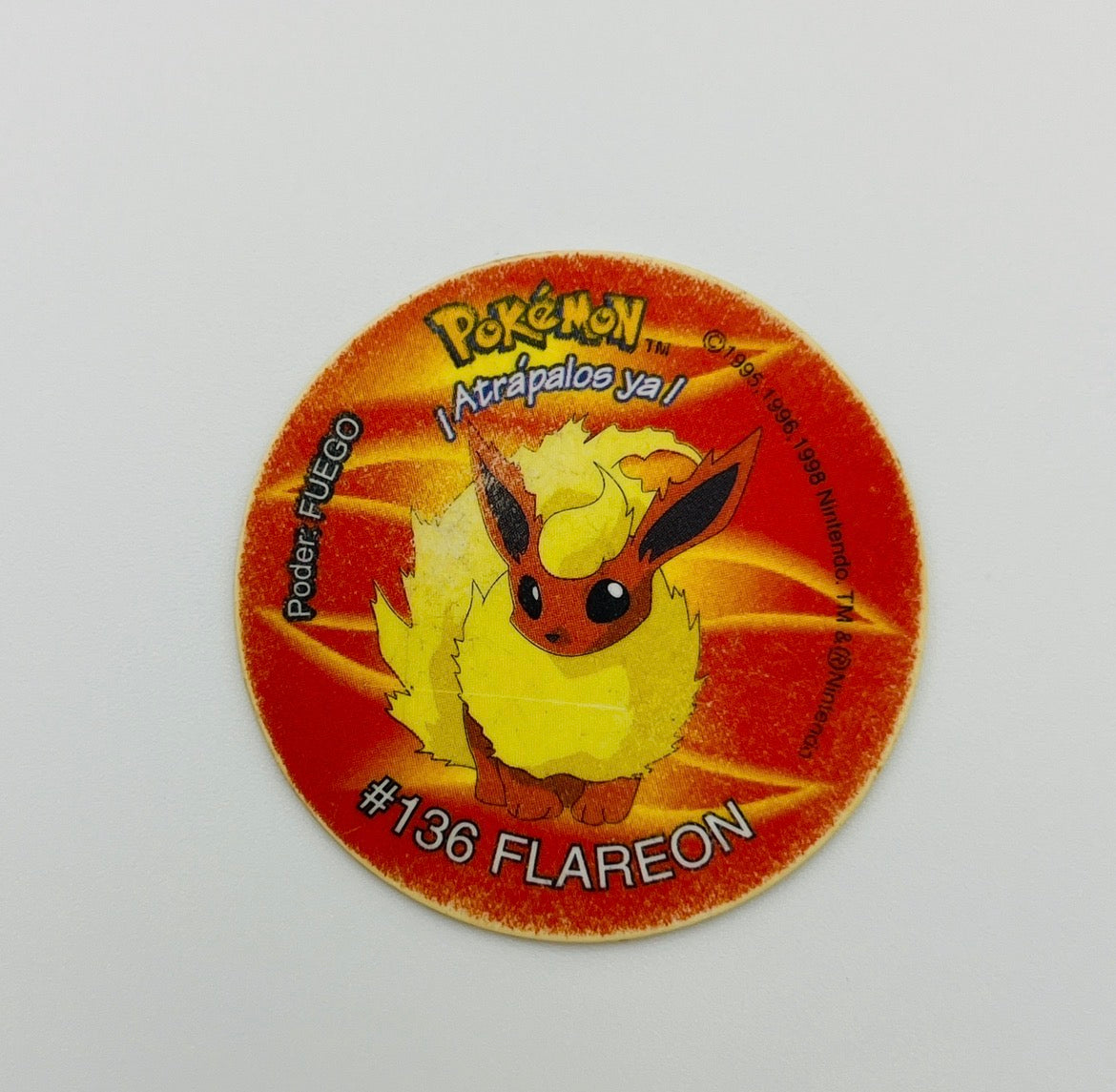 Tazo Pokémon 2 - N°136 (Evercrisp, 2000)