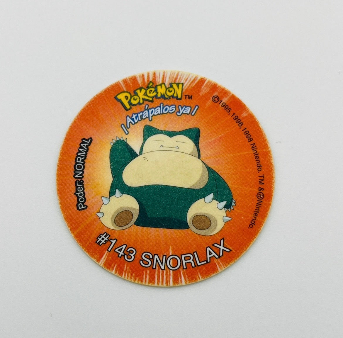 Tazo Pokémon 2 - N°143 (Evercrisp, 2000)