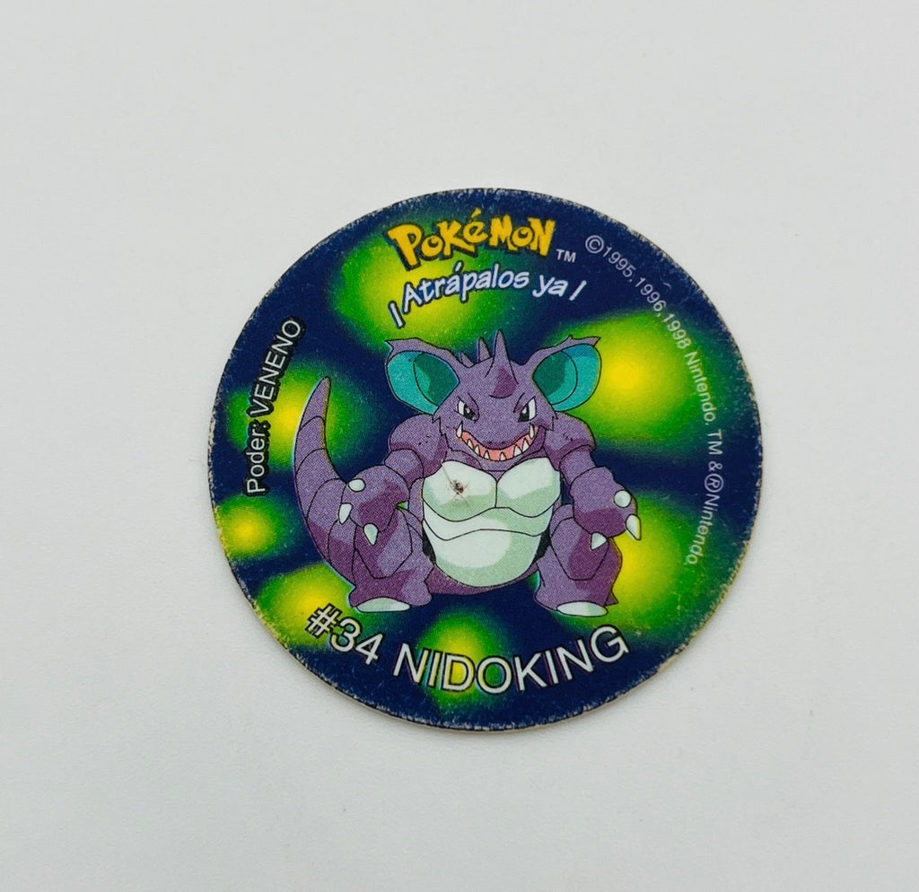 Tazo Pokémon 2 - N°34 - 6/10 (Evercrisp, 2000)