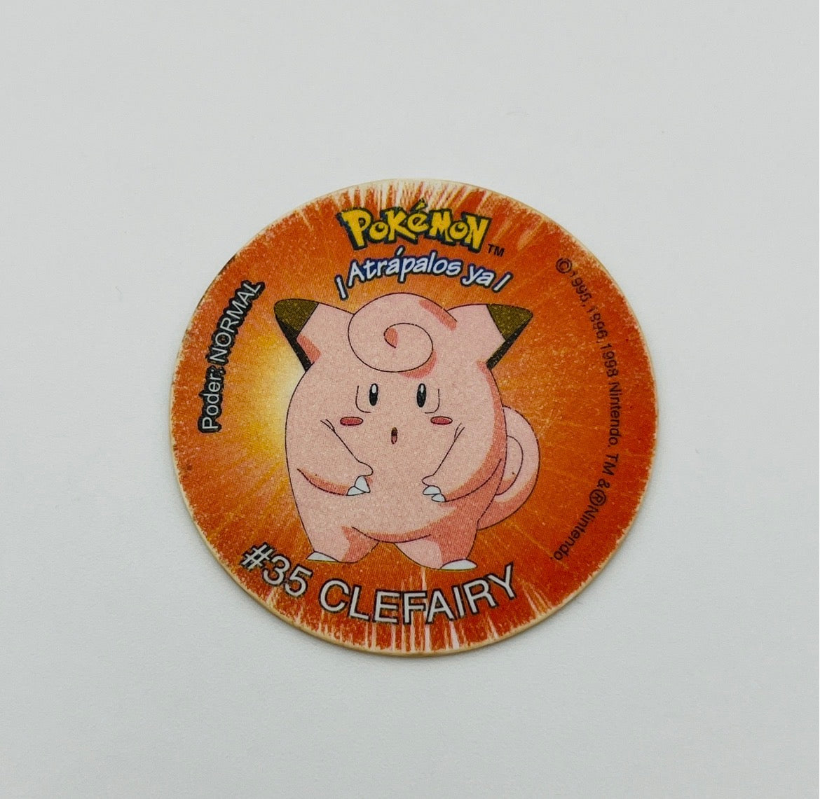 Tazo Pokémon 2 - N°35 - 8/10 (Evercrisp, 2000)