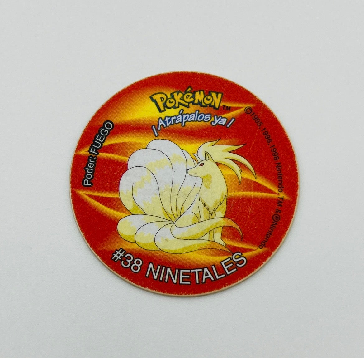 Tazo Pokémon 2 - N°38 - 8/10 (Evercrisp, 2000)