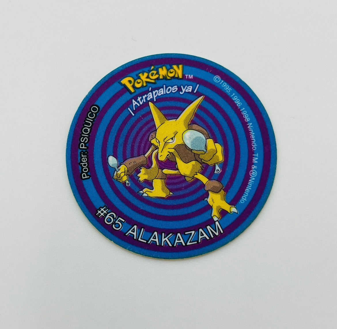 Tazo Pokémon 2 - N°65 (Evercrisp, 2000)