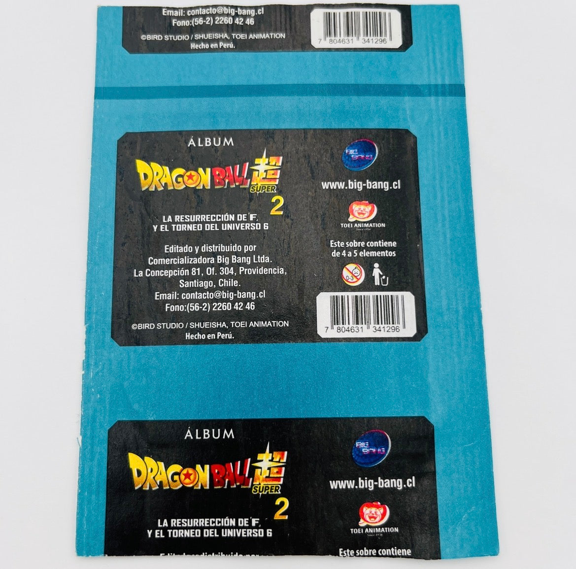 Sobre álbum Dragon Ball Super 2