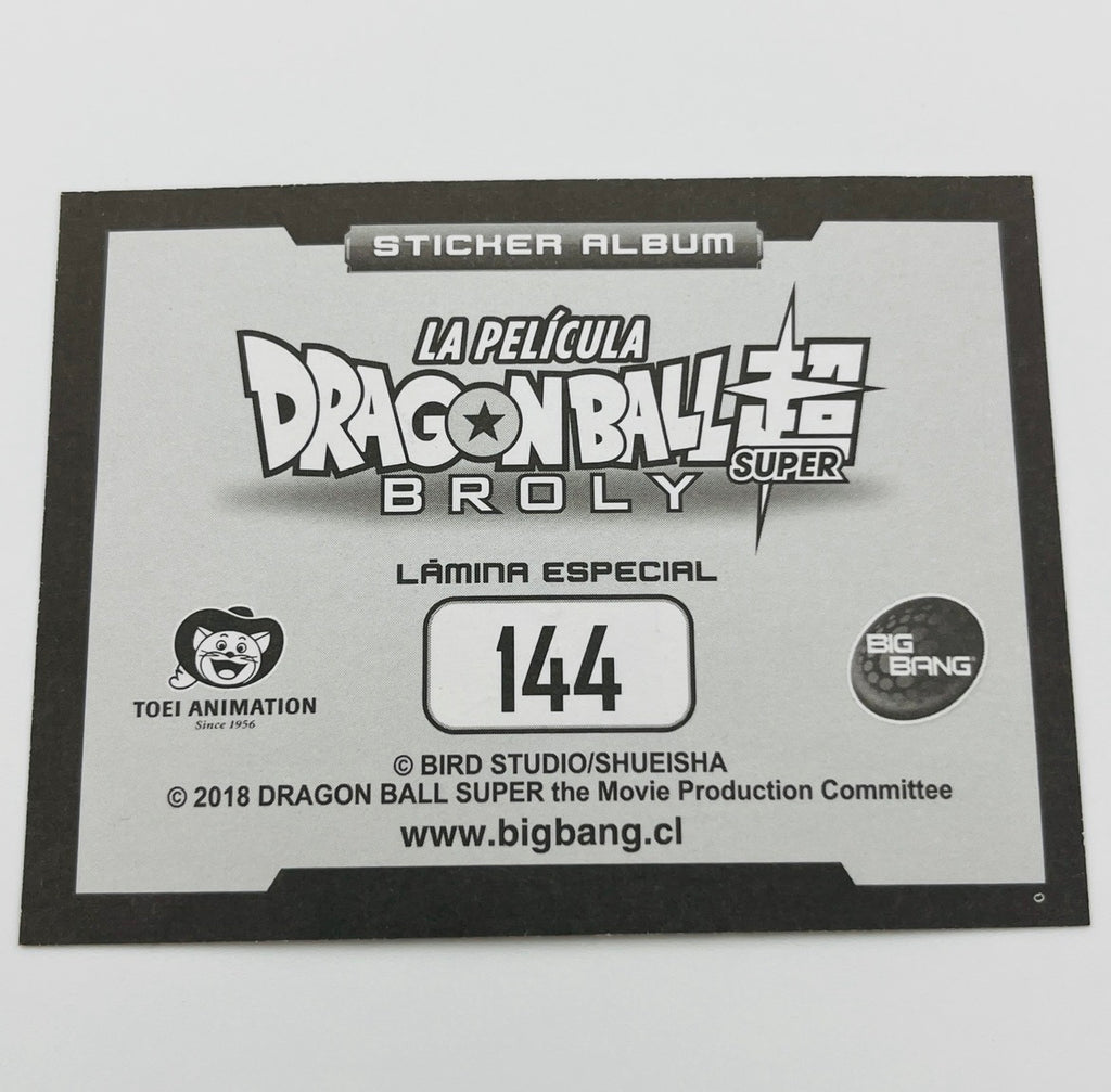 Holograma Broly N°144 - Dragon Ball Súper