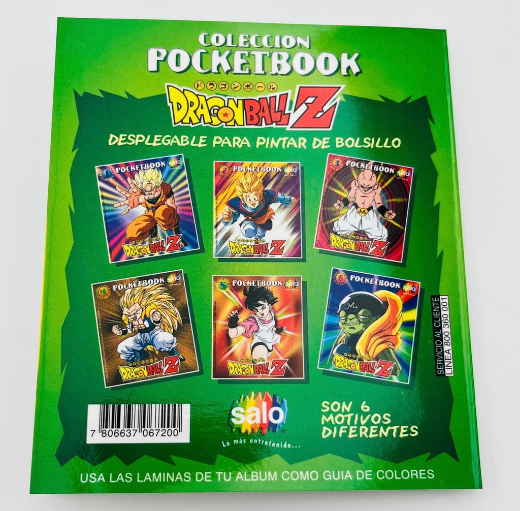 Libro de pintar Dragon Ball año 2000 - Gotenks