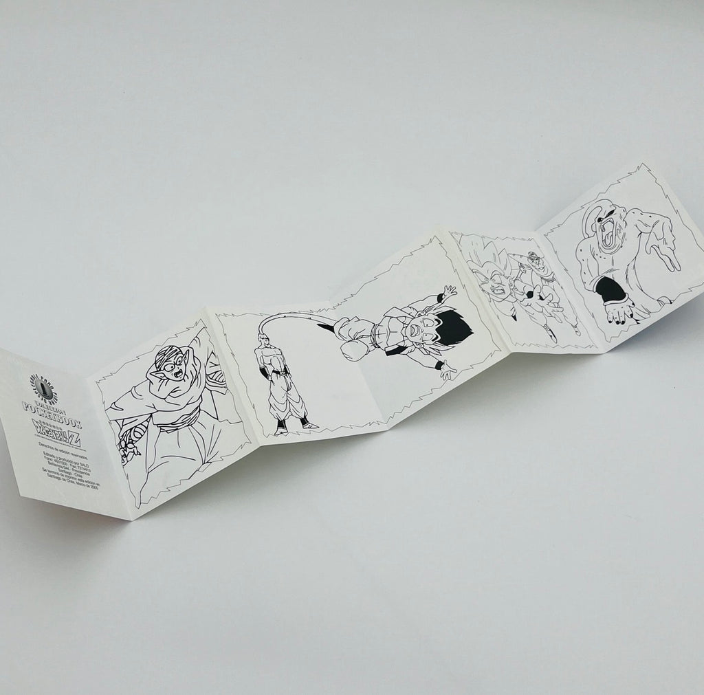Libro de pintar Dragon Ball año 2000 - Goku