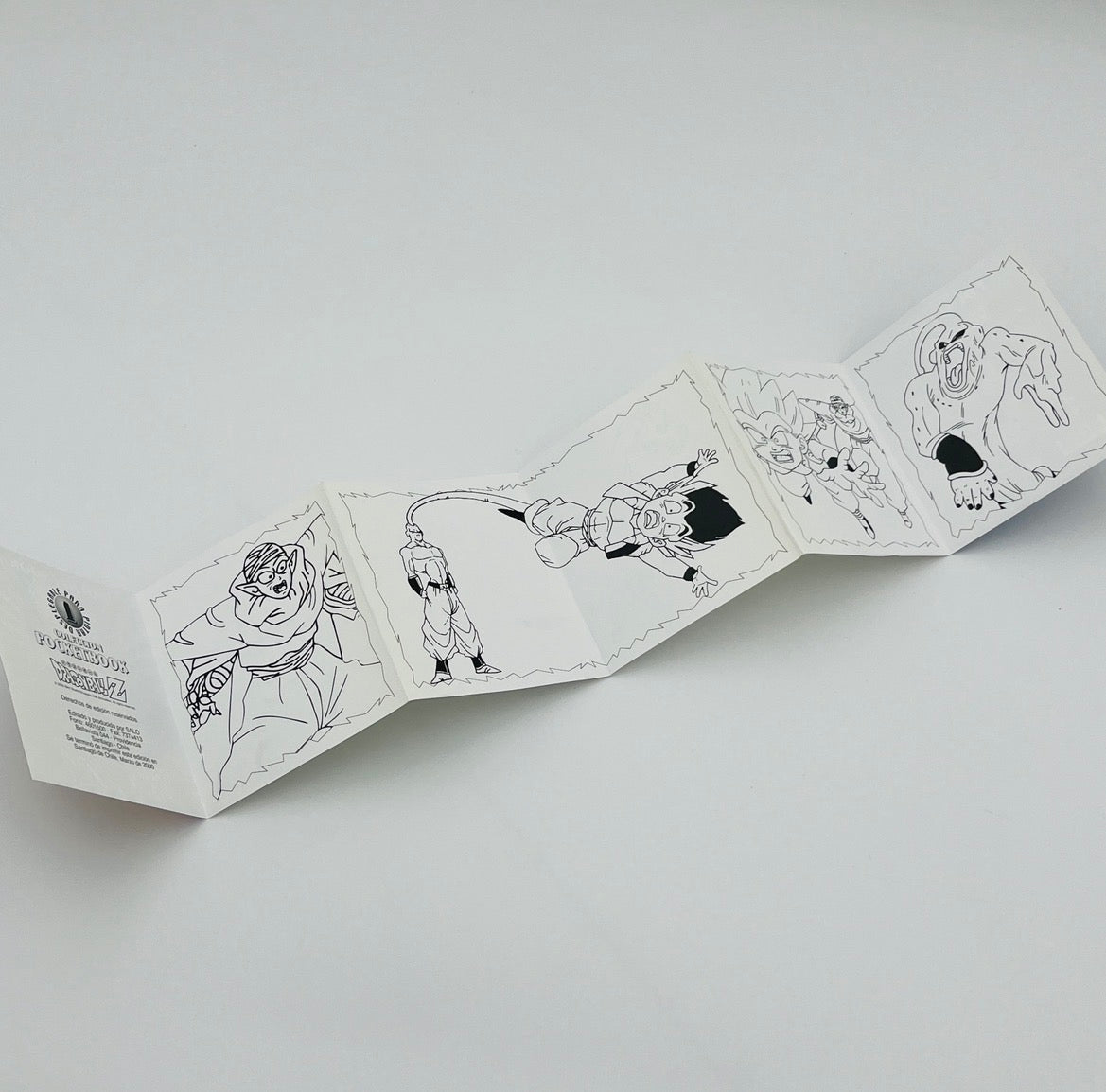 Libro de pintar Dragon Ball año 2000 - Goku