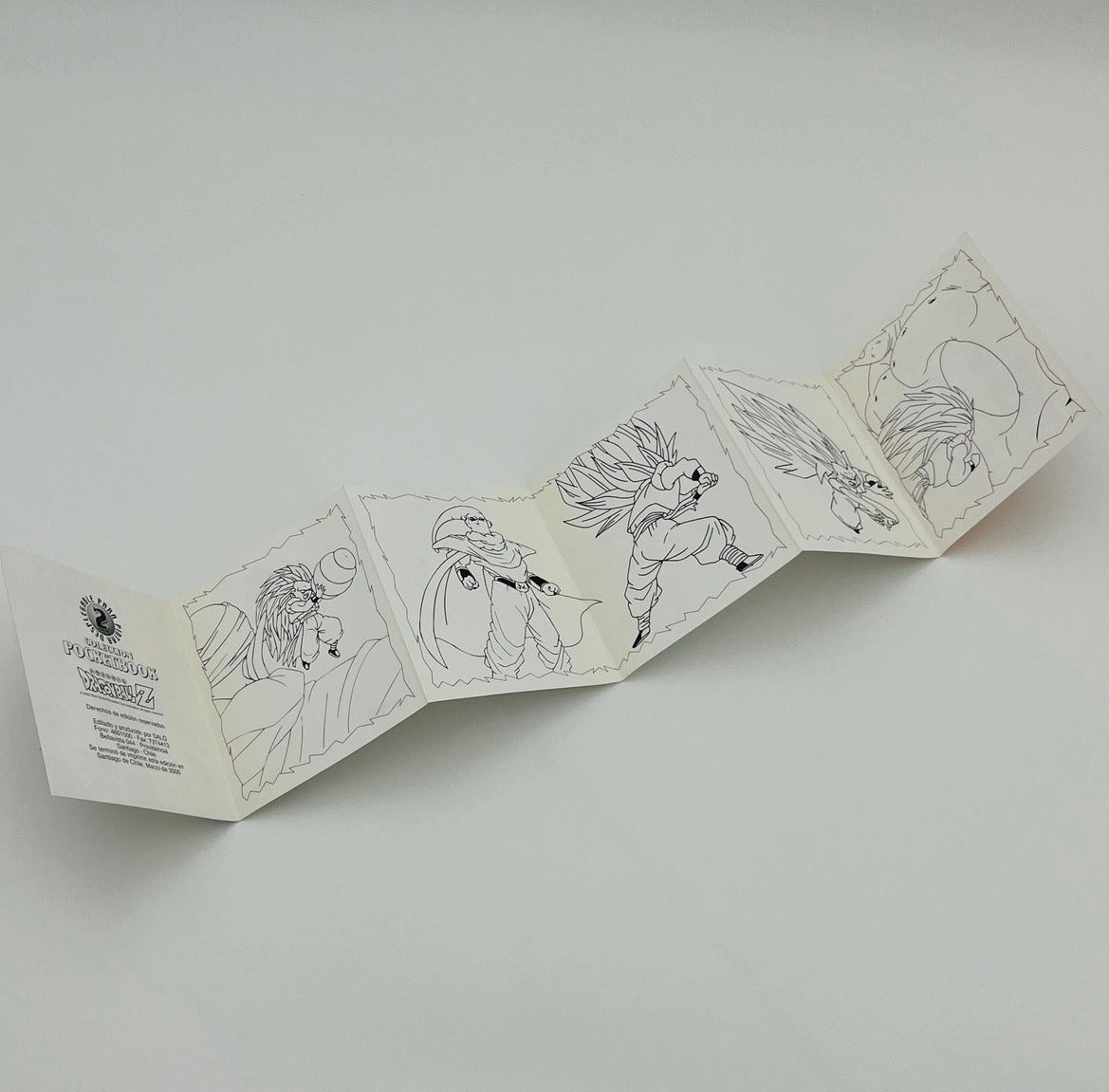 Libro de pintar Dragon Ball año 2000 - Gohan