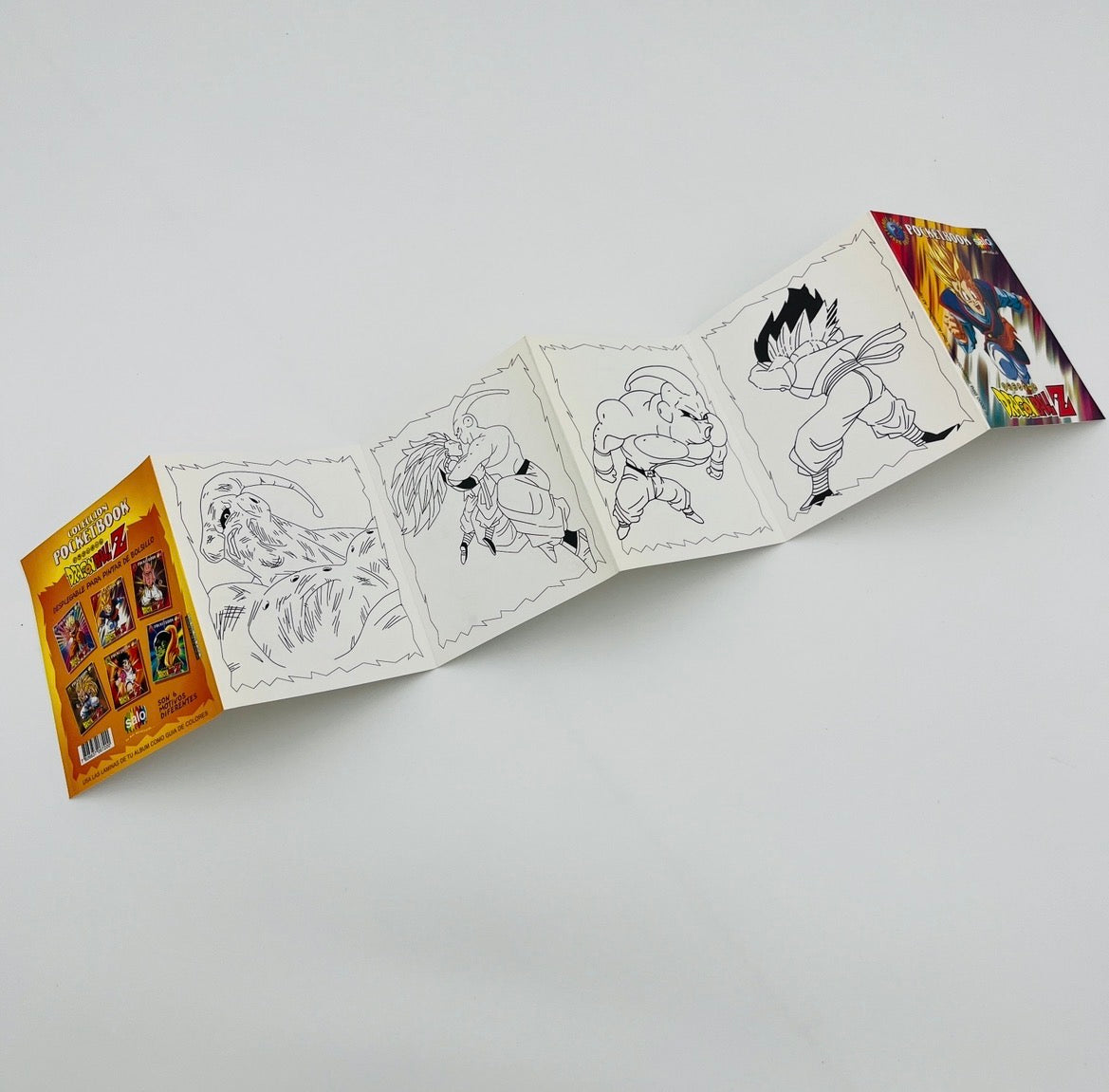 Libro de pintar Dragon Ball año 2000 - Gohan