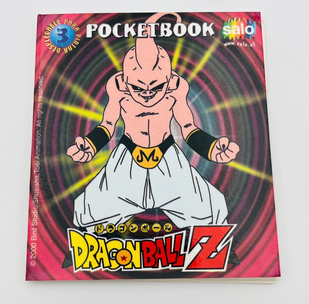 Libro de pintar Dragon Ball año 2000 - Majin Boo