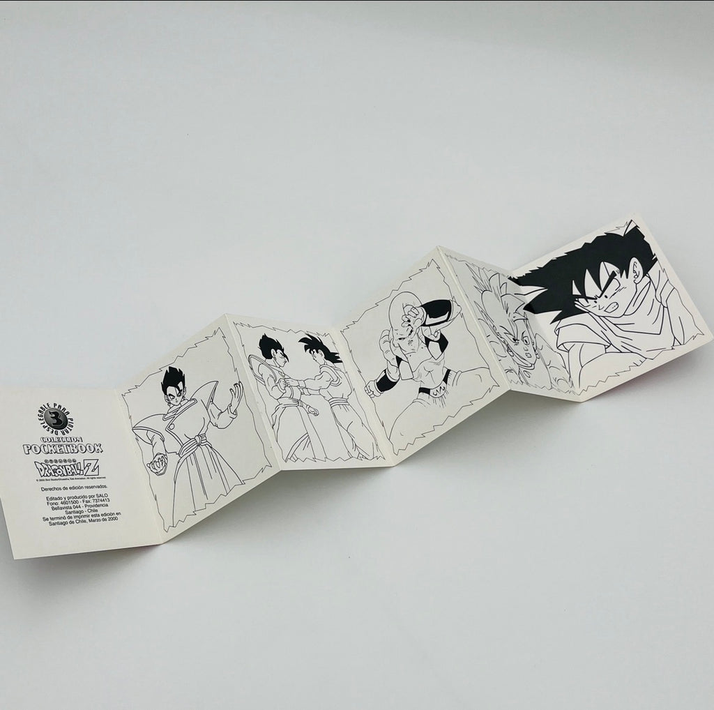 Libro de pintar Dragon Ball año 2000 - Majin Boo