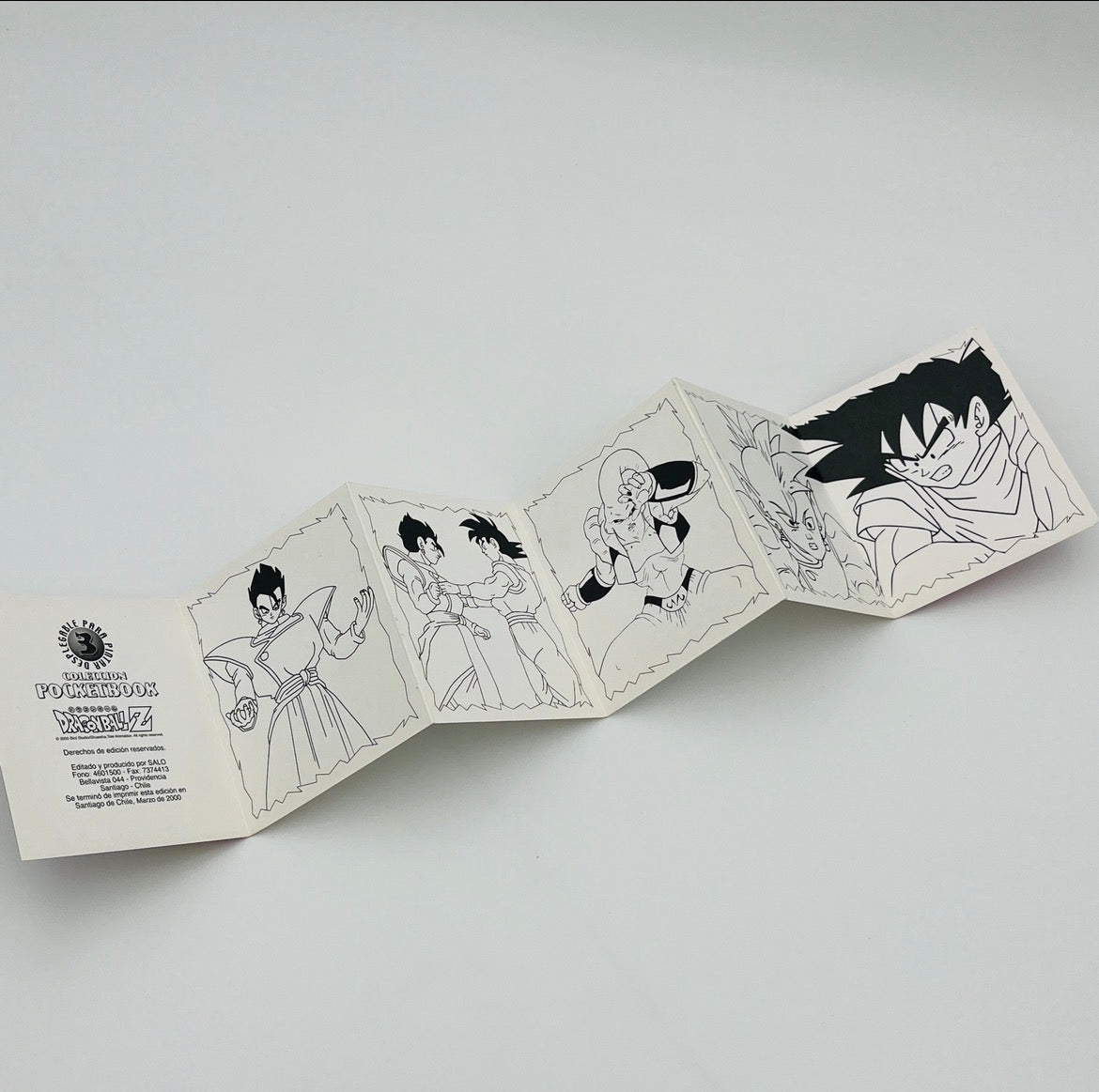 Libro de pintar Dragon Ball año 2000 - Majin Boo