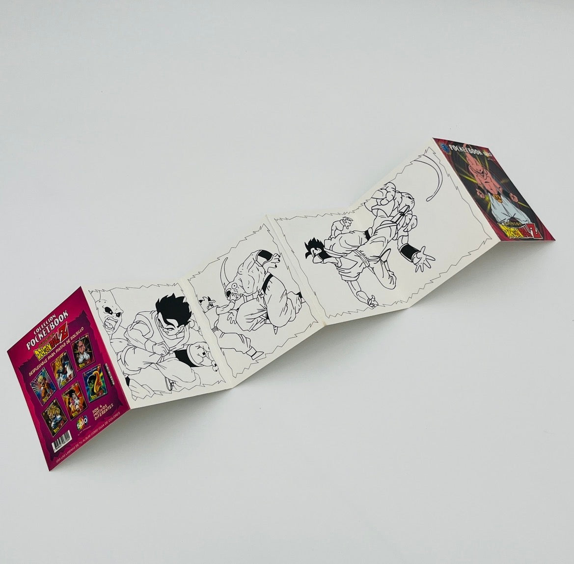 Libro de pintar Dragon Ball año 2000 - Majin Boo