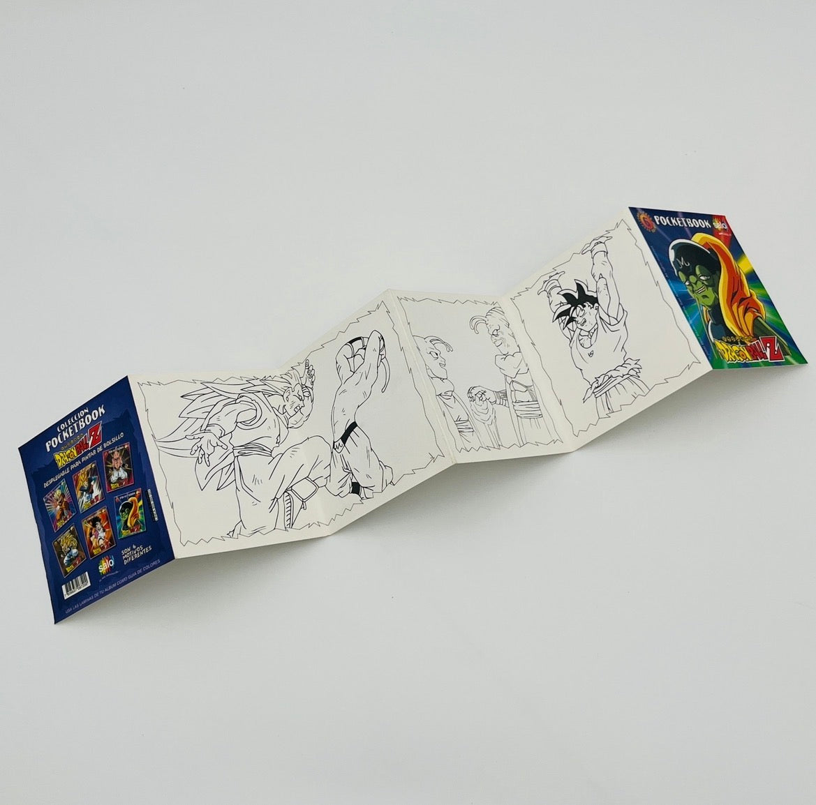 Libro de pintar Dragon Ball año 2000 - Babidi