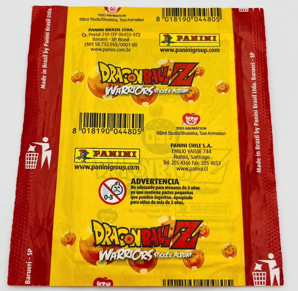 Sobre álbum Dragon Ball Z Warriors - Goku